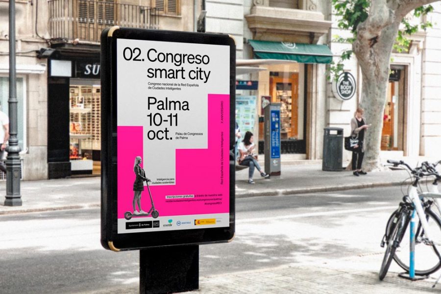 Proyecto de implementación de branding en colaboración con la Fundación Turismo Palma 365 con motivo de la celebración del II Congreso de Smart City